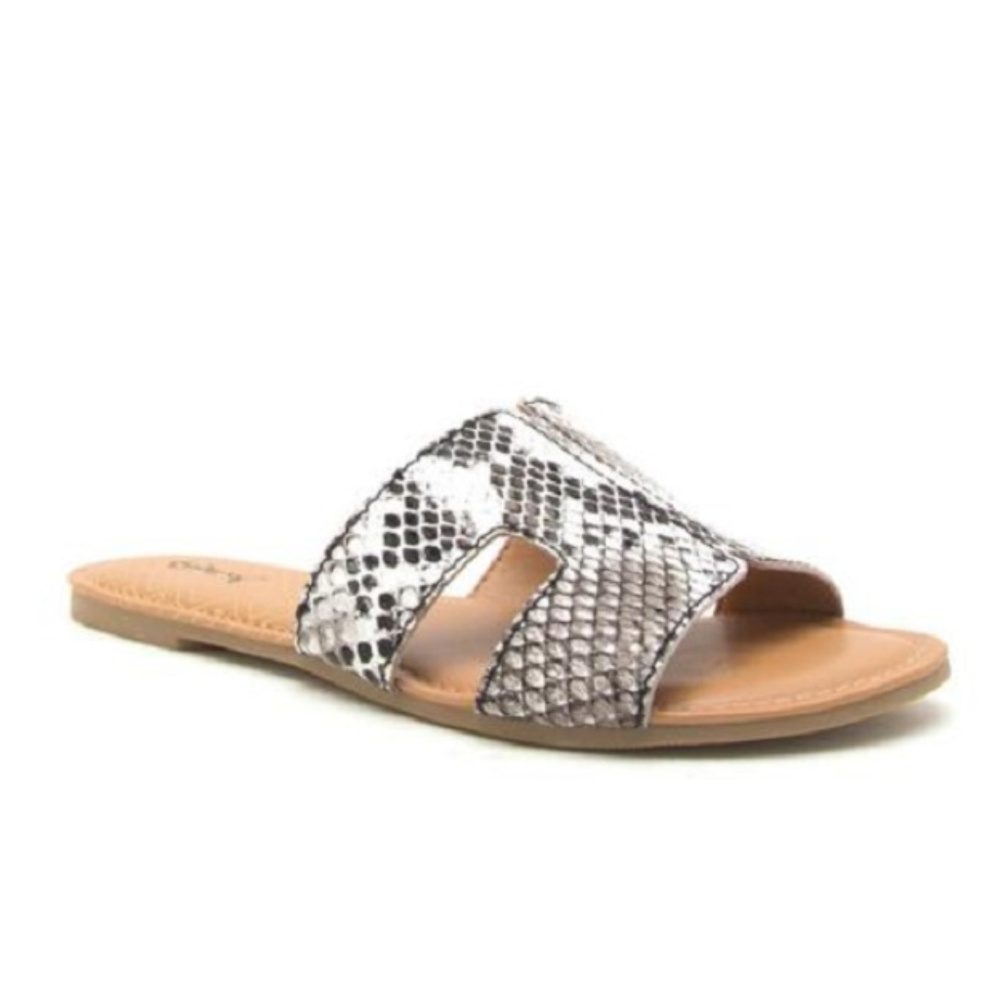 🎉🎉HOST PICK🎉🎉 Snake Print Tory Slide - Picture 3 of 4